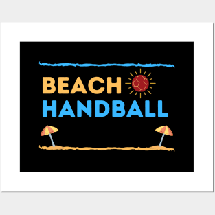 Beach Handball Posters and Art